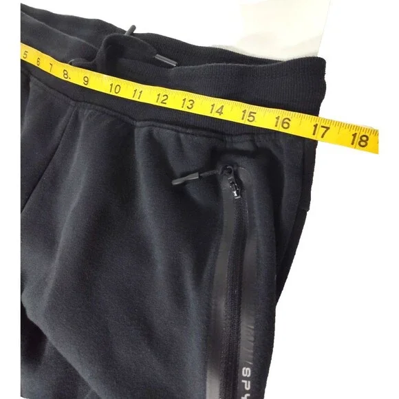 Spyder Active Mens Large Black Jogger Pants Stretch Comfort Zip Pockets Athletic - Picture 4 of 14